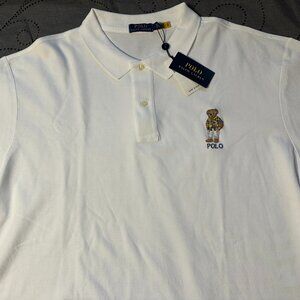 Polo Ralph Lauren Shirt Classic Fit Men’s 3XLT Bear Embroidered $148.00
